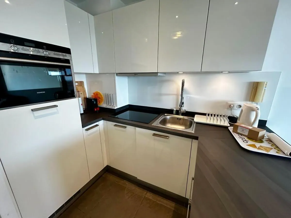 A018-Large Studio With Sea View Swimming Pool Garage Cannes Fransa